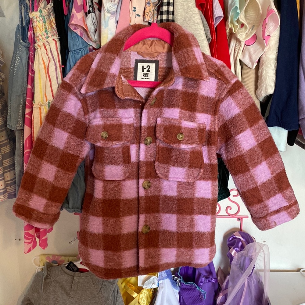 Cotton On kids Flannel Jacket